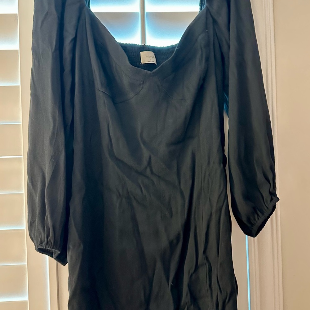Aritzia Black Mini Dress